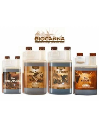 BioCanna Pack Fertilizzanti Biologici 100% Organici