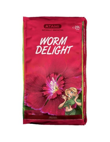 Substrato Humus Lombrico Atami Worm Delight: Fertilizzante Naturale