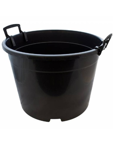 Vaso Rotondo nero 35L | Vaso in plastica