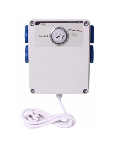 Quadro Elettrico con Timer GSE Timer Box II 4x600W