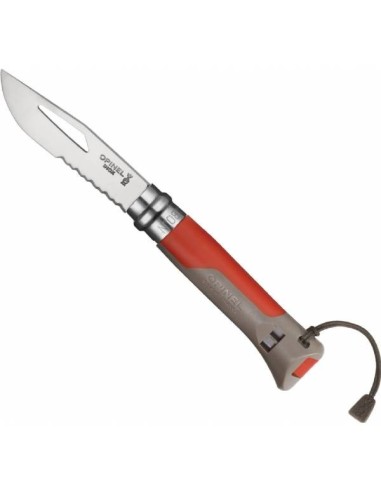 Coltello Opinel Outdoor n° 8 Rosso