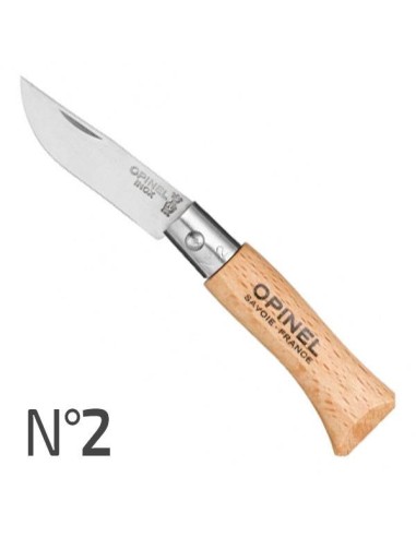 Opinel N°2 Coltello Inox Classic