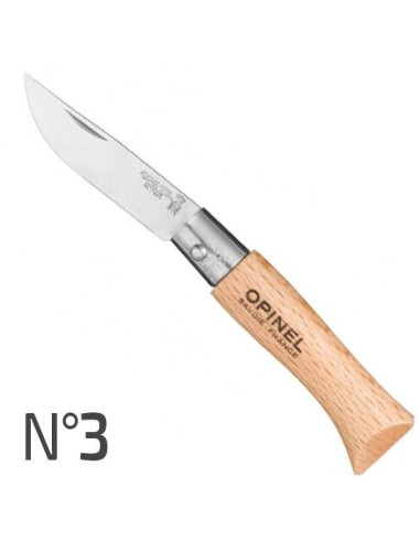 Opinel N°3 Coltello Classic Inox