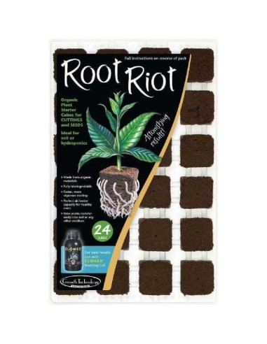 Root Riot vassoio 24 cubi