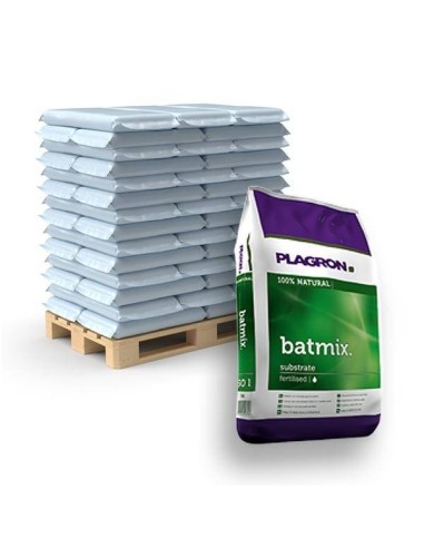 Bancale Plagron Batmix 25L (100 Sacchi) Terra Con Guano Pipistrello