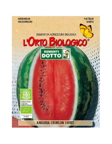 Semi biologici di Anguria Crimson Sweet