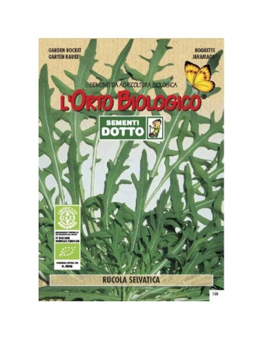 Semi di Rucola Selvatica Biologica in Vendita Online Idroponica.it