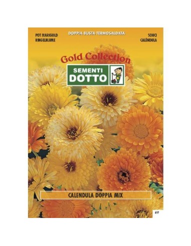 Linea Fiori Gold CALENDULA in mix h cm 60