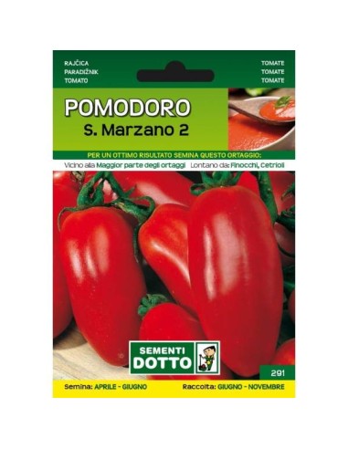 Sementi da Orto Pomodoro S.Marzano 2 Sem. Dotto