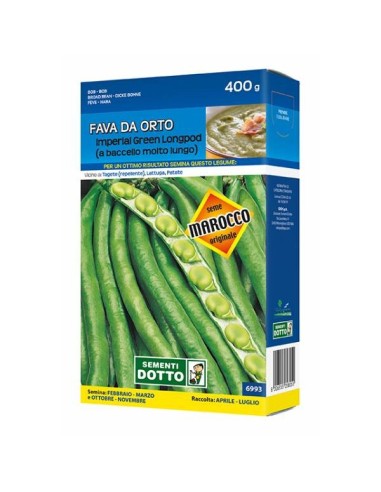 Sementi da Orto Fava da orto Imperial Green Longpod Sem. Dotto